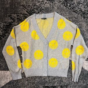 NIKKAK SMILEY CARDIGAN